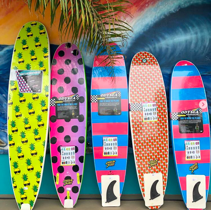 Fresh batch of Catch Surfboards in stock!